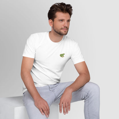 Embroidered T-Shirt - BAB FROG INC