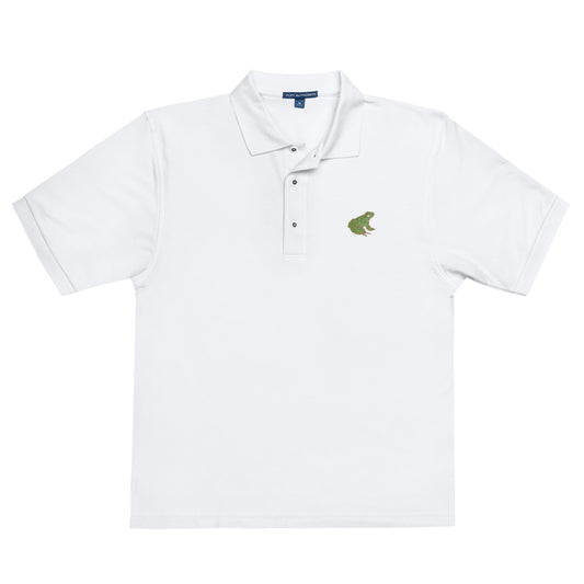 Embroidered Polo Shirt - BAB FROG INC