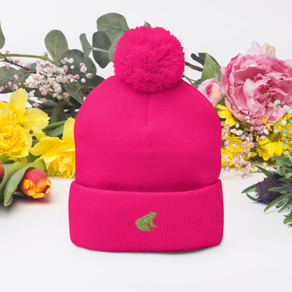 Pom-Pom Beanie - BAB FROG INC